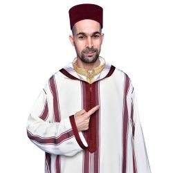 جلباب التطريز اليدوي